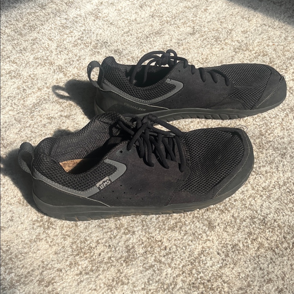 LEMS Men’s Zen Primal Shoes - Black (14)